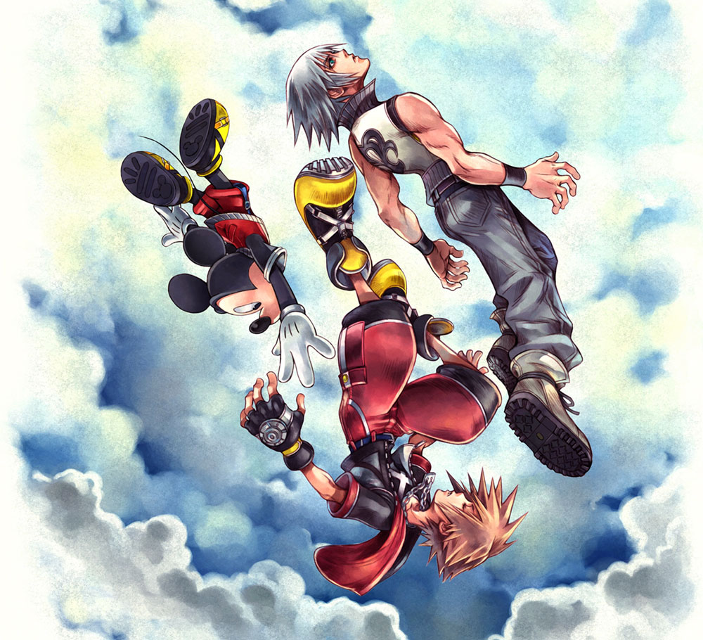 Box Art Illustration from Kingdom Hearts 3D: Dream Drop Distance