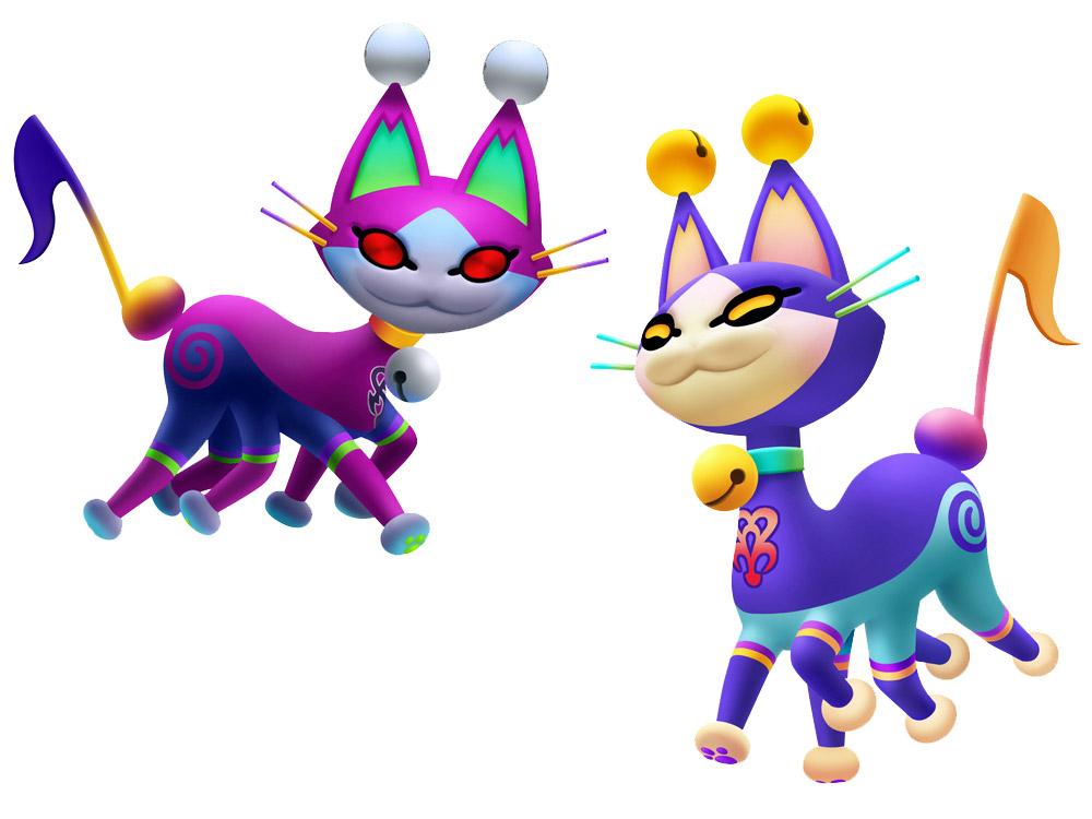 Cat Cat Art from Kingdom Hearts 3D: Dream Drop Distance