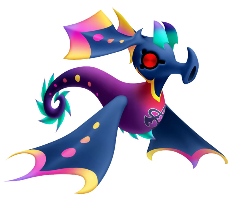 Dragon Horse Art from Kingdom Hearts 3D: Dream Drop Distance