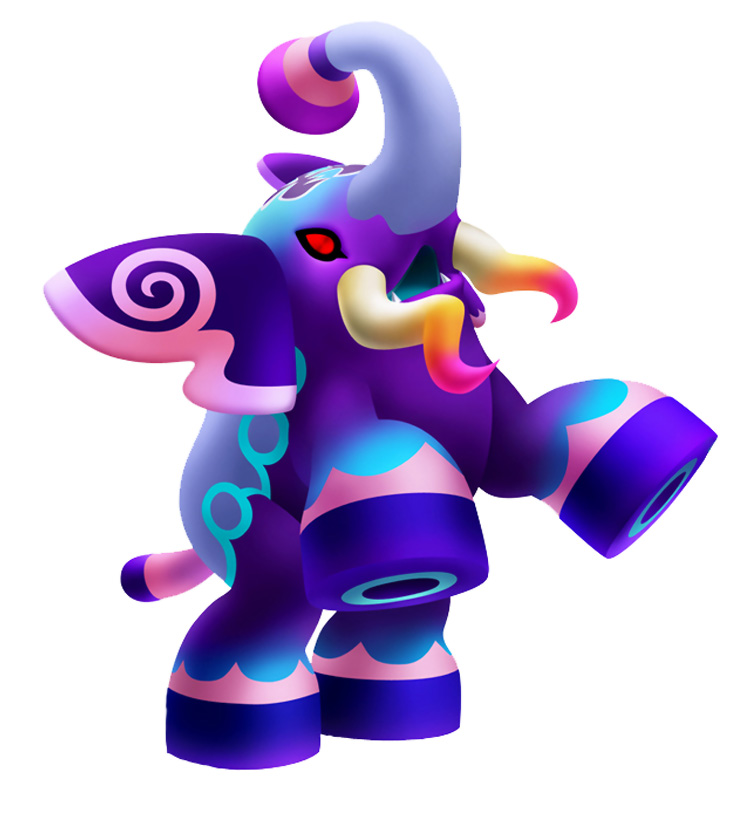 Elephant Elephant Art from Kingdom Hearts 3D: Dream Drop Distance