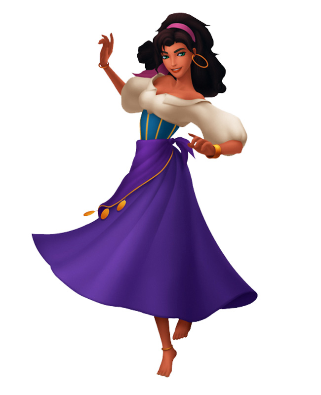 Esmeralda Art from Kingdom Hearts 3D: Dream Drop Distance