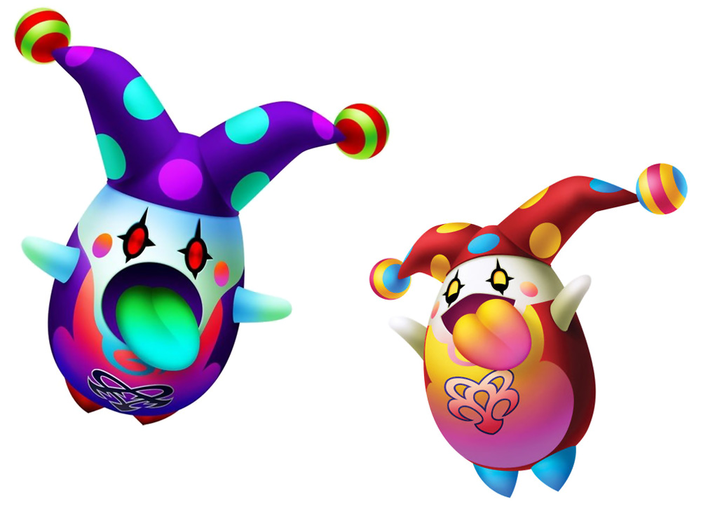 Ghost Clown Art from Kingdom Hearts 3D: Dream Drop Distance