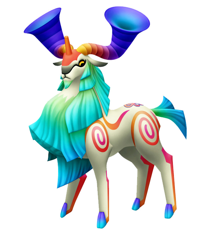 Goat Horn Art from Kingdom Hearts 3D: Dream Drop Distance