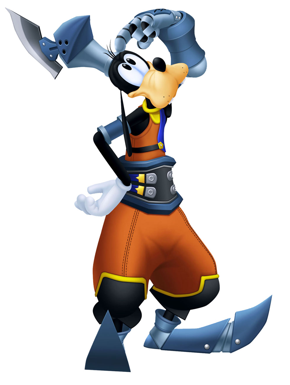 Goofy Art from Kingdom Hearts 3D: Dream Drop Distance