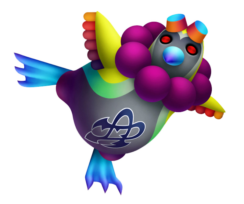 Ice Penguin Art from Kingdom Hearts 3D: Dream Drop Distance