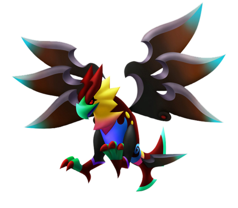 Null Bird Art from Kingdom Hearts 3D: Dream Drop Distance