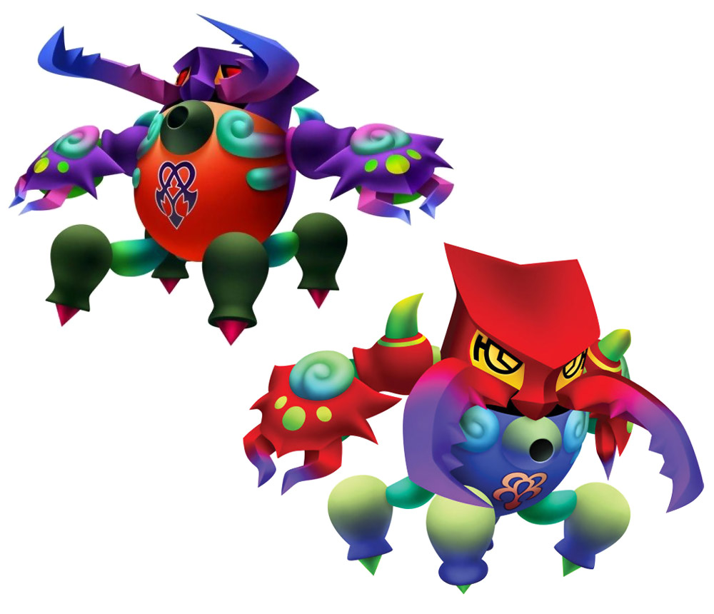 Scissors Stag Beetle Art from Kingdom Hearts 3D: Dream Drop Distance