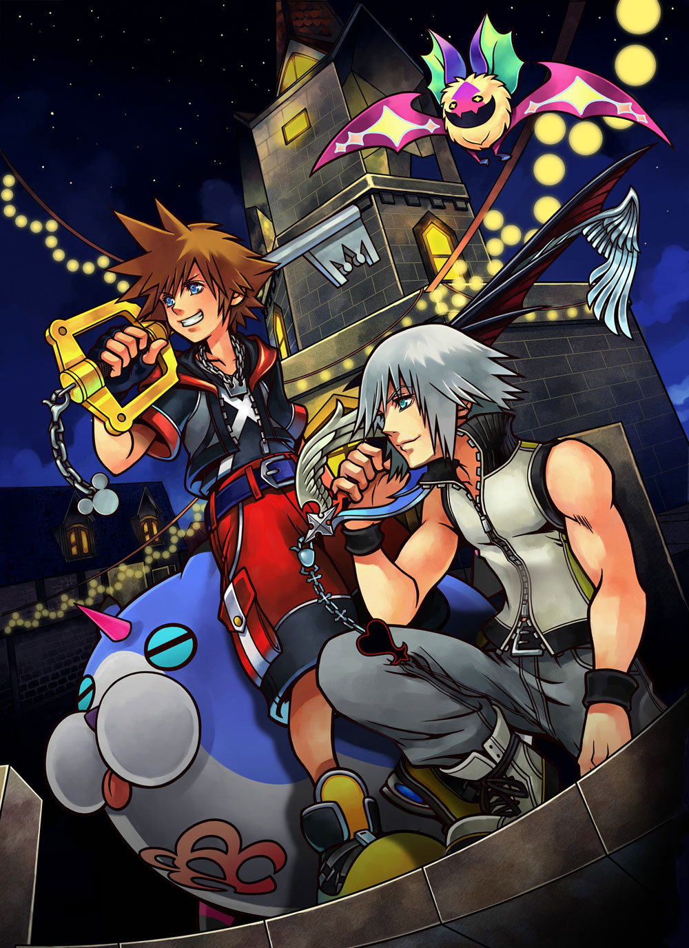 TGS Poster Art from Kingdom Hearts 3D: Dream Drop Distance