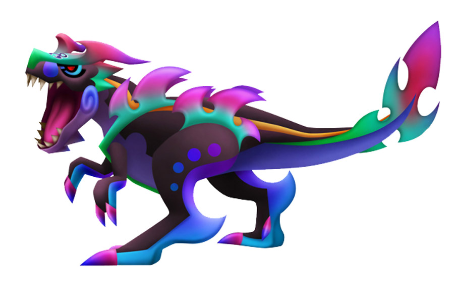 Tyrant Rex Art from Kingdom Hearts 3D: Dream Drop Distance