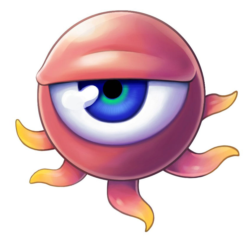 Monoeye Art from Kid Icarus: Uprising