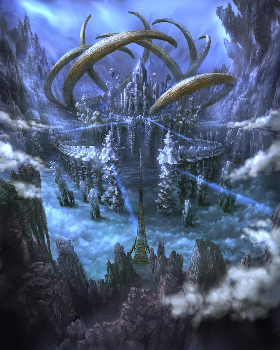 Reaper Fortress Art from Kid Icarus: Uprising