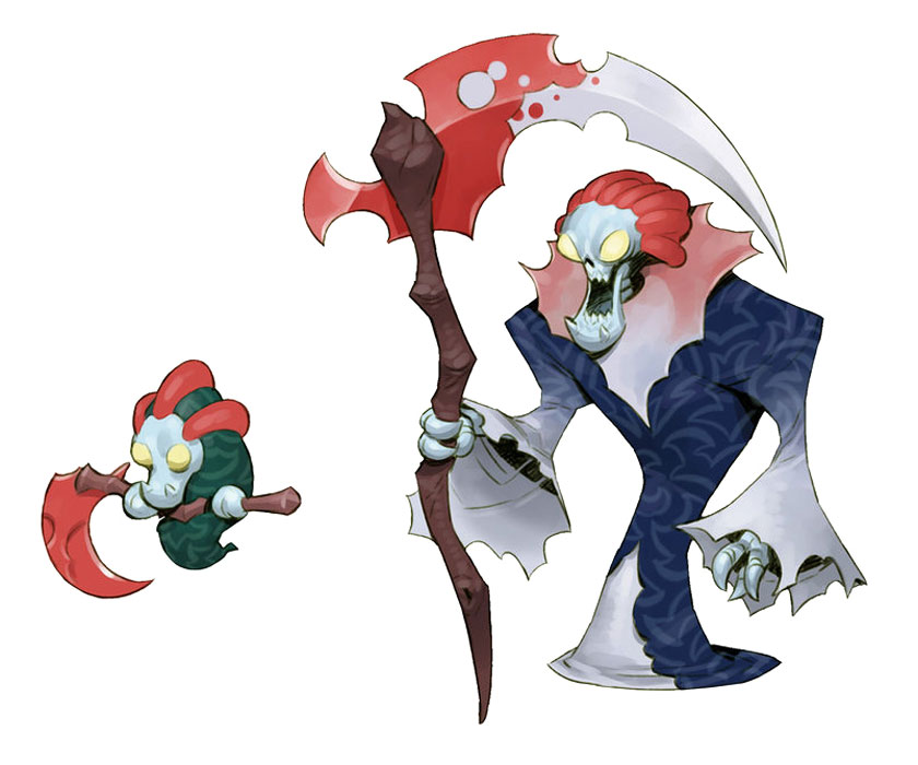 Reaper Art from Kid Icarus: Uprising