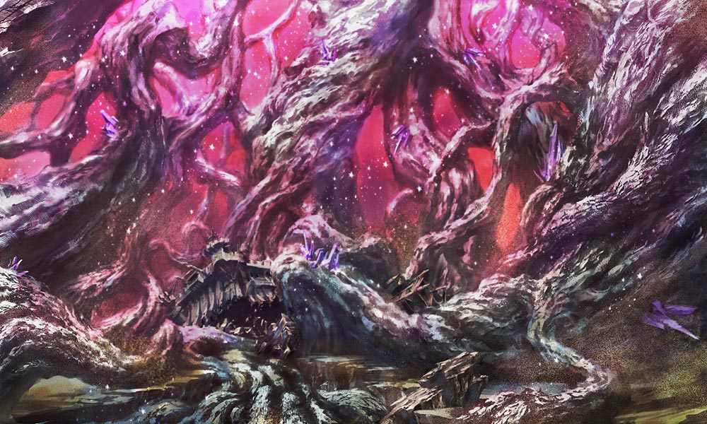 Reset Bomb Forest Art from Kid Icarus: Uprising