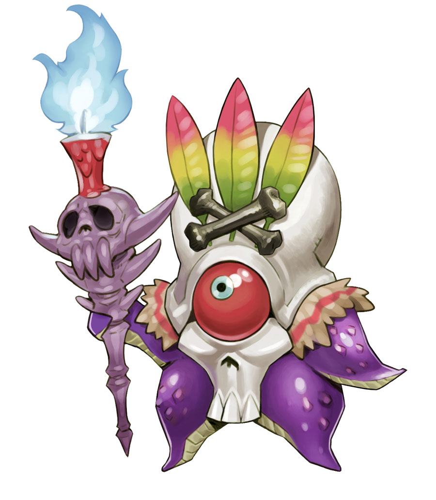 Skuttler Mage Art from Kid Icarus: Uprising