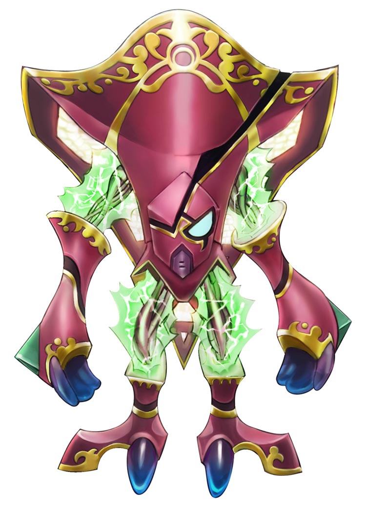 Space Pirate Captain Art from Kid Icarus: Uprising