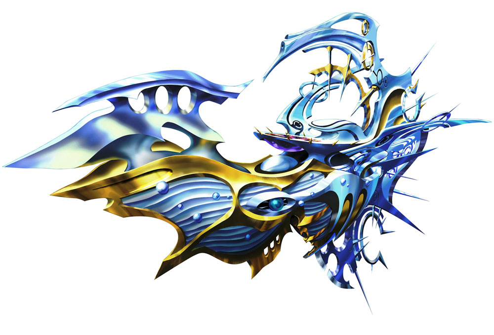 Space Pirate Ship Art from Kid Icarus: Uprising