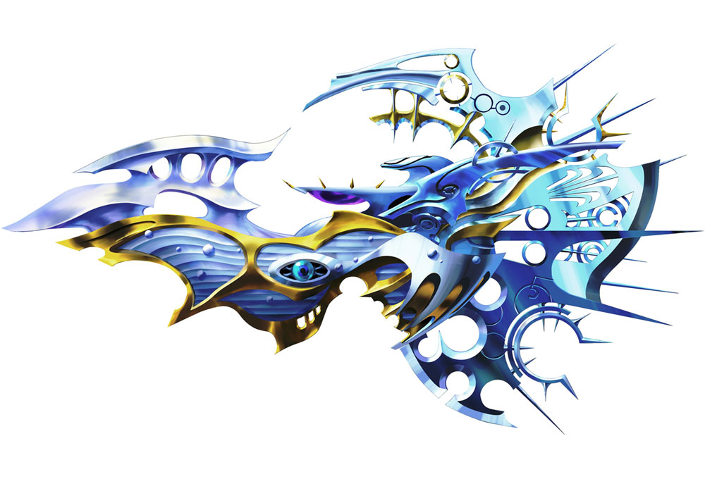 Space Pirate Ship Art from Kid Icarus: Uprising