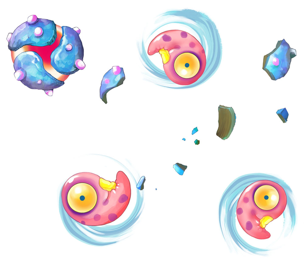 Trynamite Art from Kid Icarus: Uprising