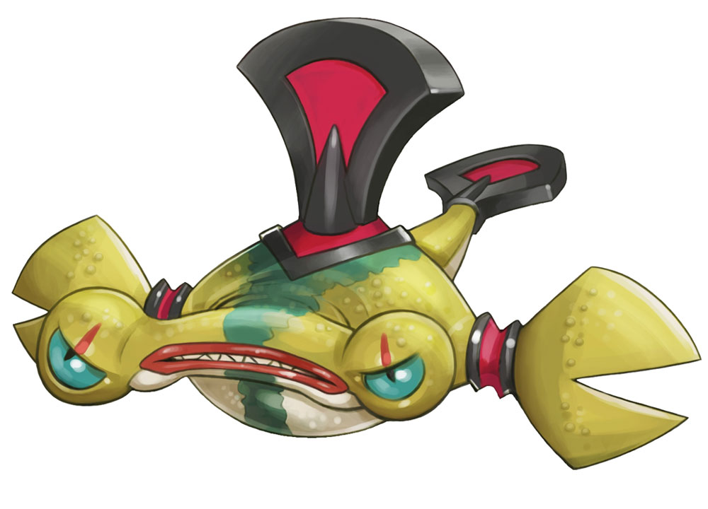 Wave Angler Art from Kid Icarus: Uprising