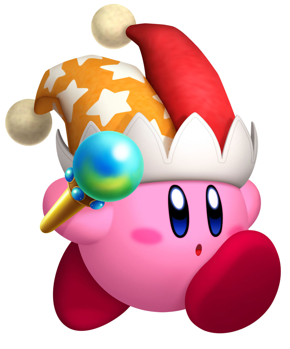Beam Kirby Art from Kirby's Return to Dream Land