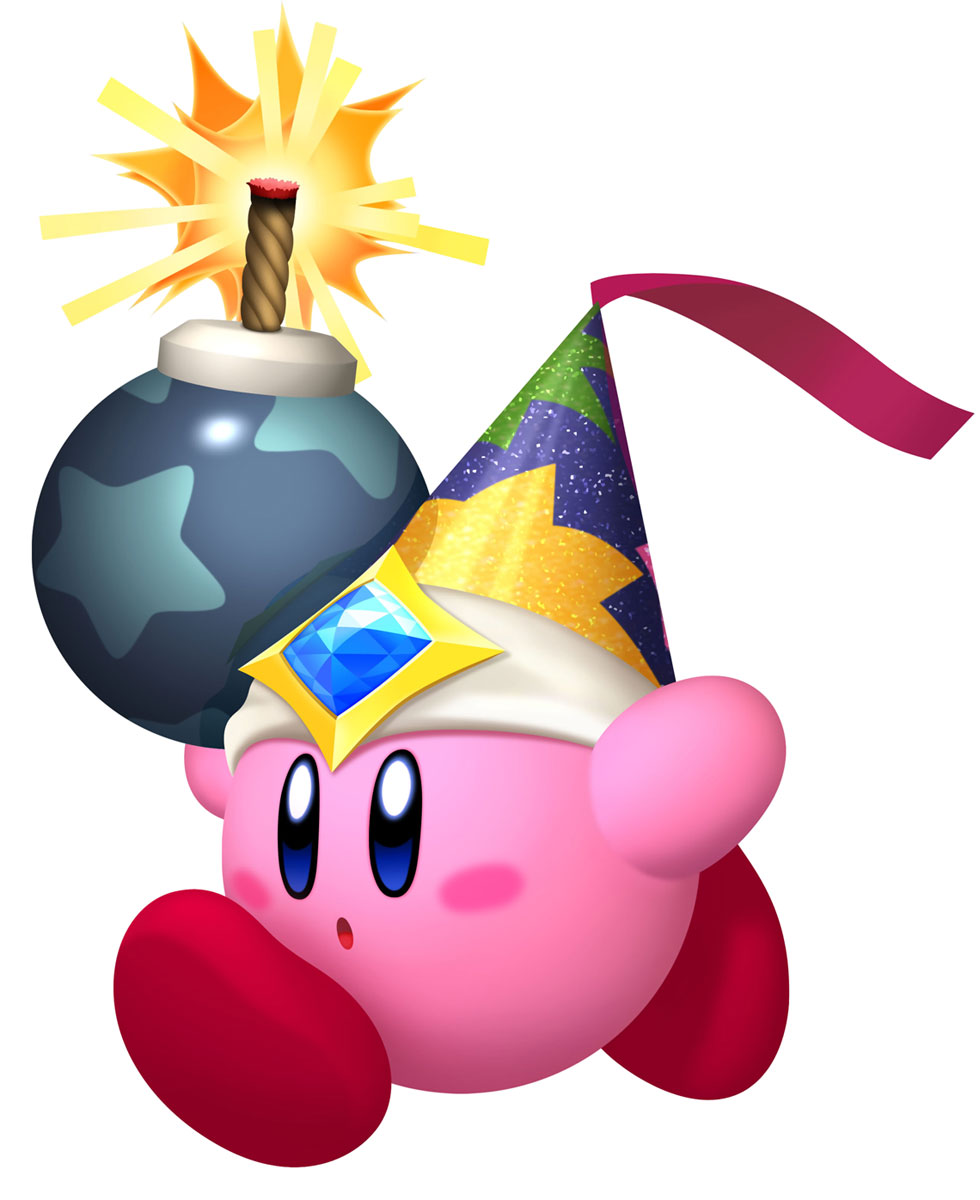 Bomb Kirby Art from Kirby's Return to Dream Land