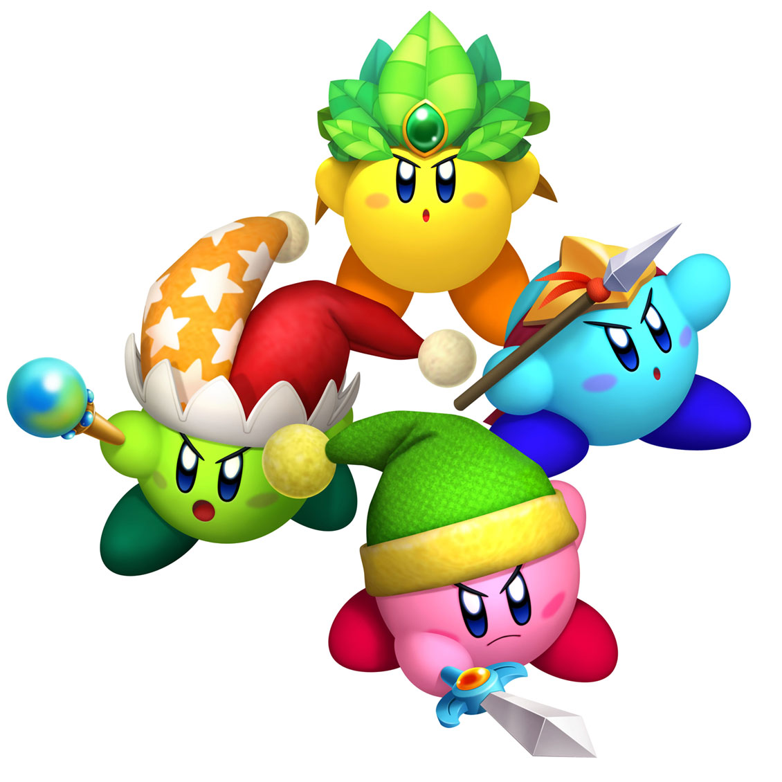 Kirby Abilities Art from Kirby's Return to Dream Land