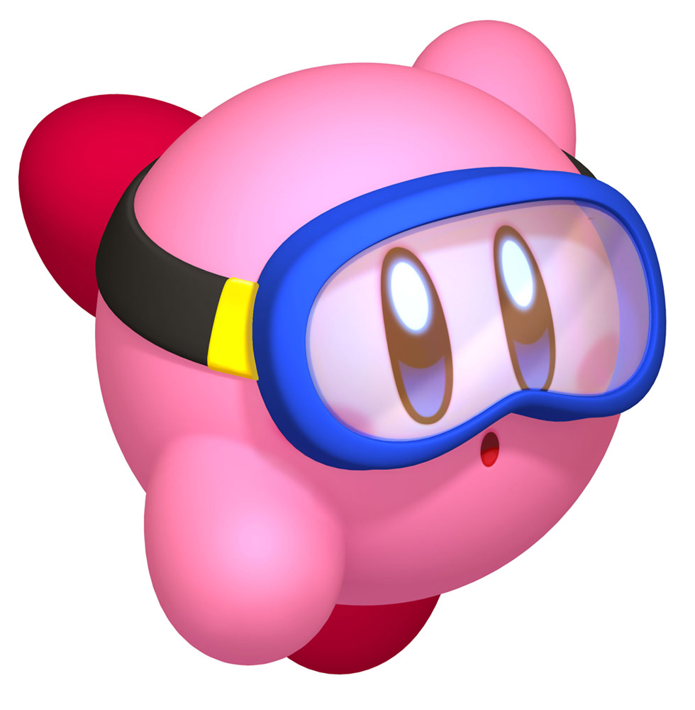Kirby - Dive Art from Kirby's Return to Dream Land
