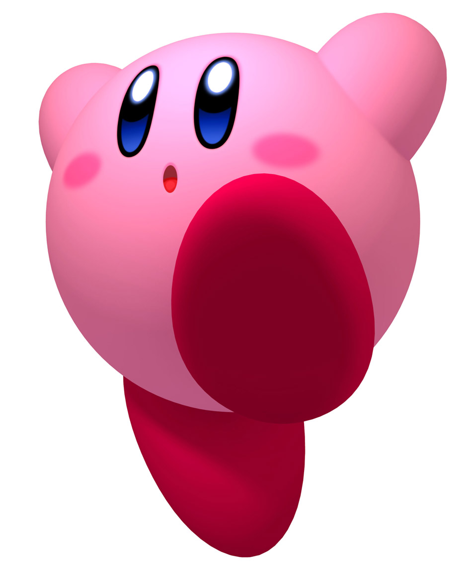 Kirby - Jump Art from Kirby's Return to Dream Land