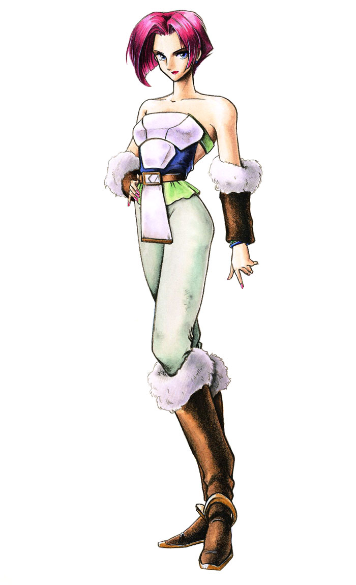 Cara Concept Art from Legend of Legaia