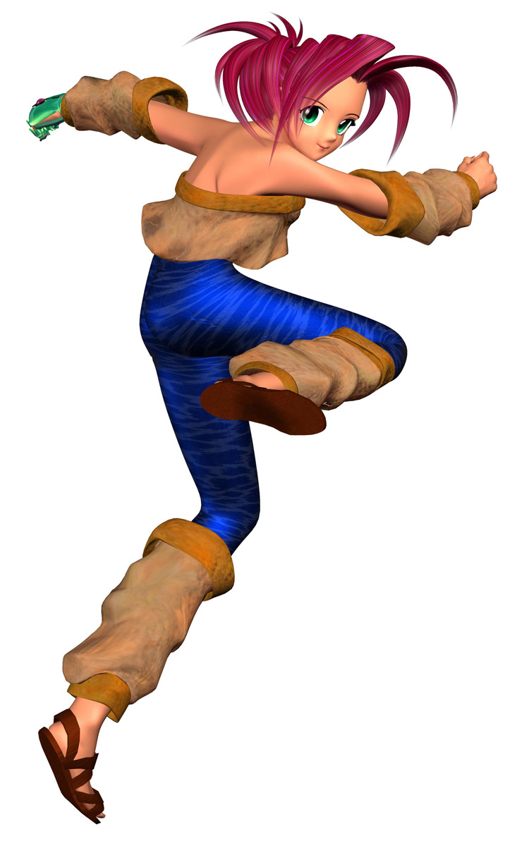 Noa Render from Legend of Legaia