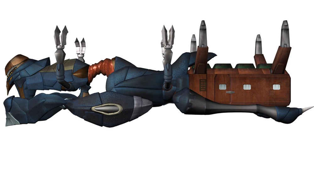 Tram Art from Legend of Legaia