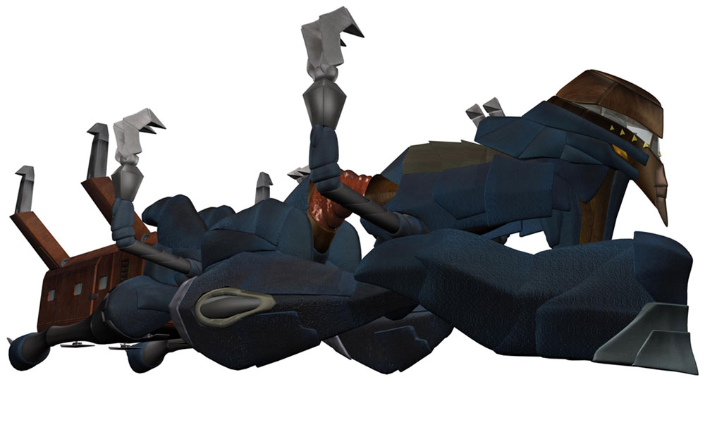 Tram Art from Legend of Legaia