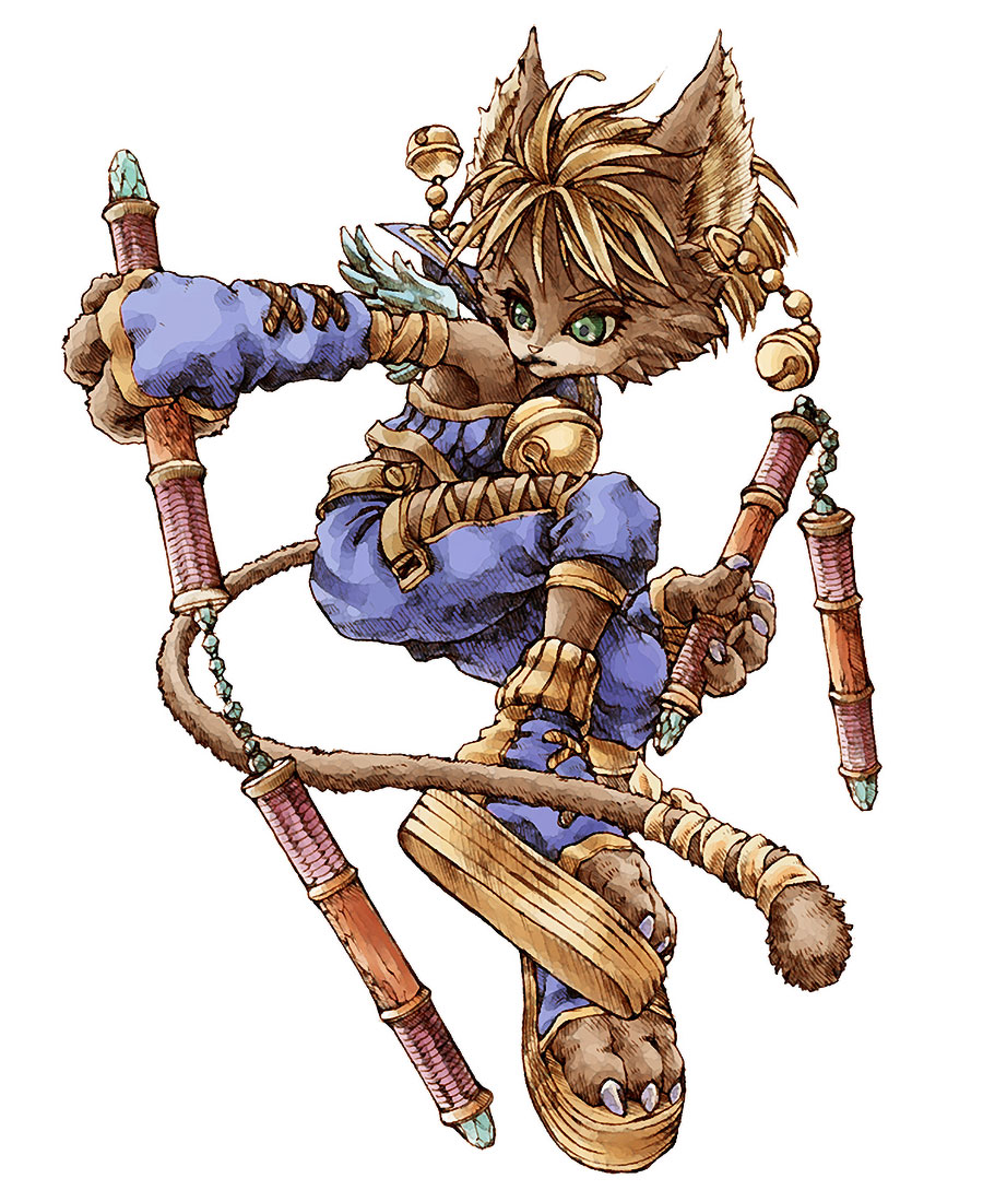 Daena Art from Legend of Mana