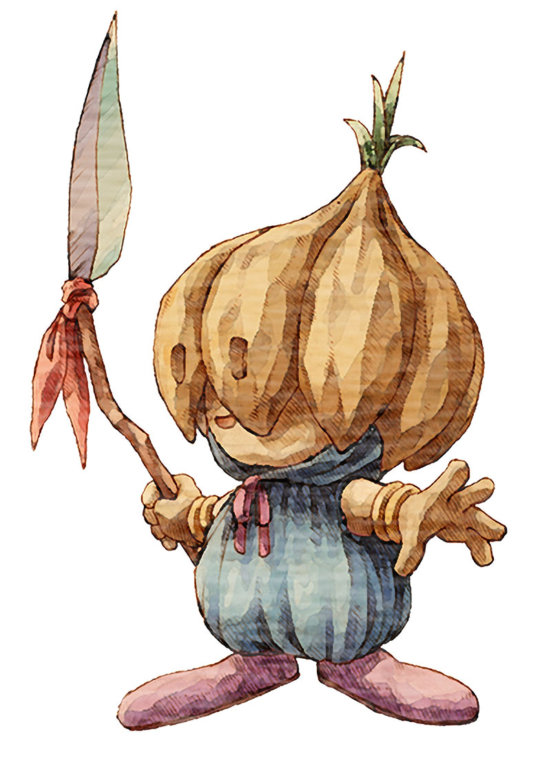 Duelle Art from Legend of Mana
