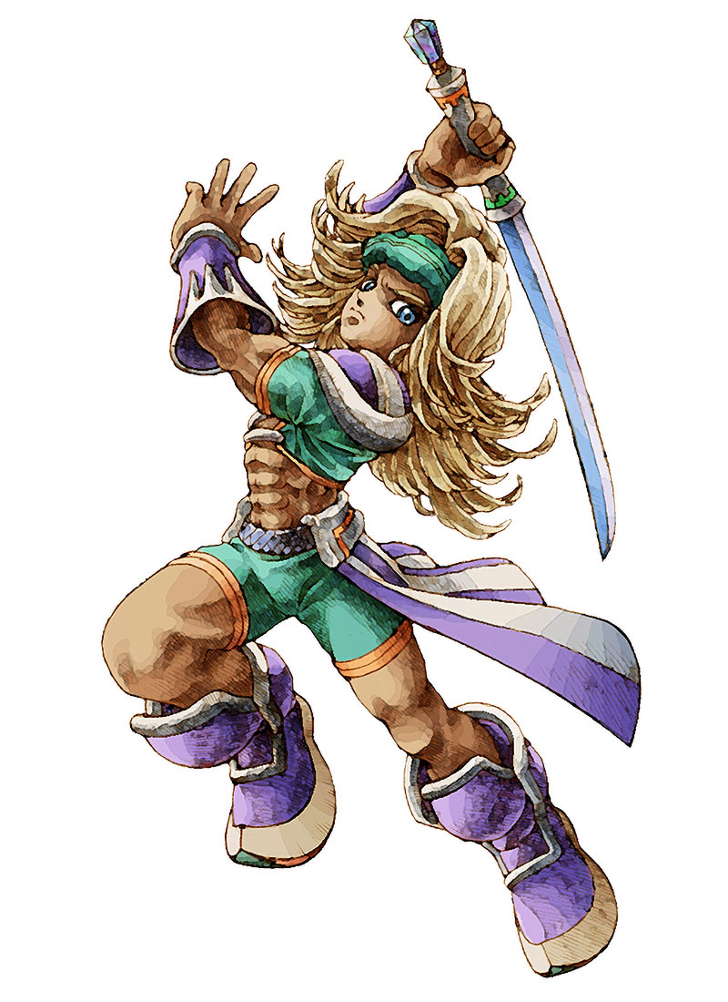 Escad Art from Legend of Mana
