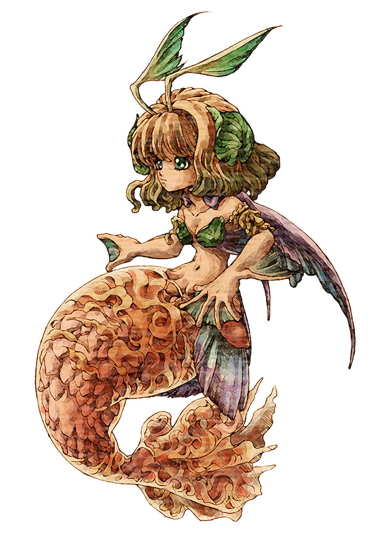 Flameshe Art from Legend of Mana