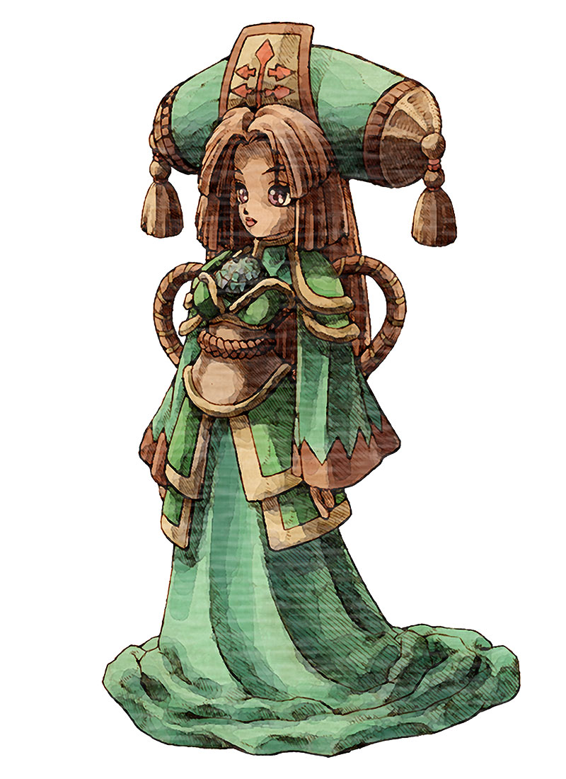 Florina Art from Legend of Mana