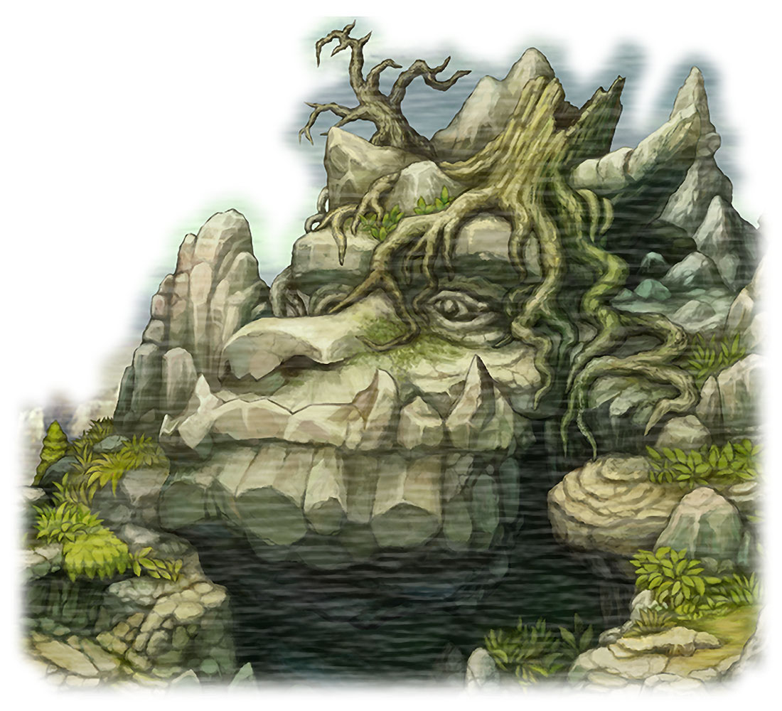 Gaia Art from Legend of Mana