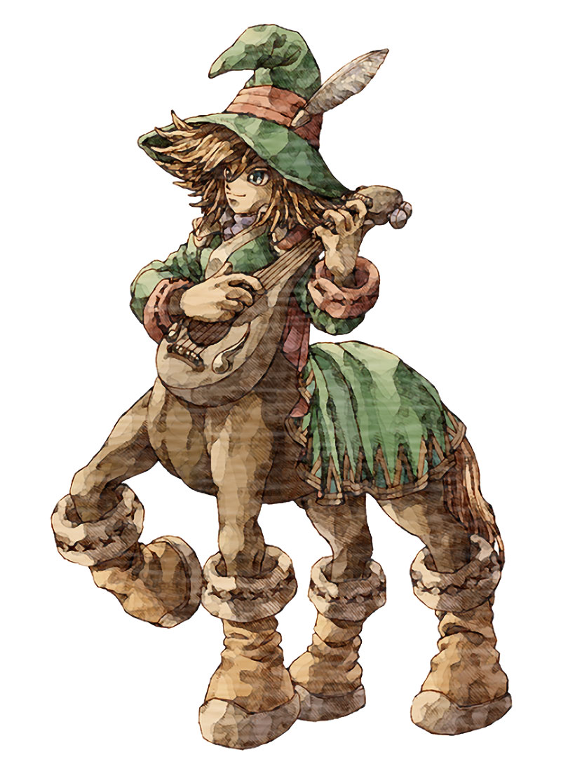 Gilbert Art from Legend of Mana