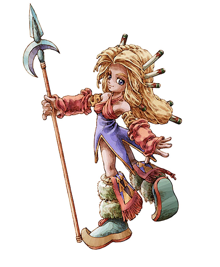 Heroine (Serafina) Art from Legend of Mana