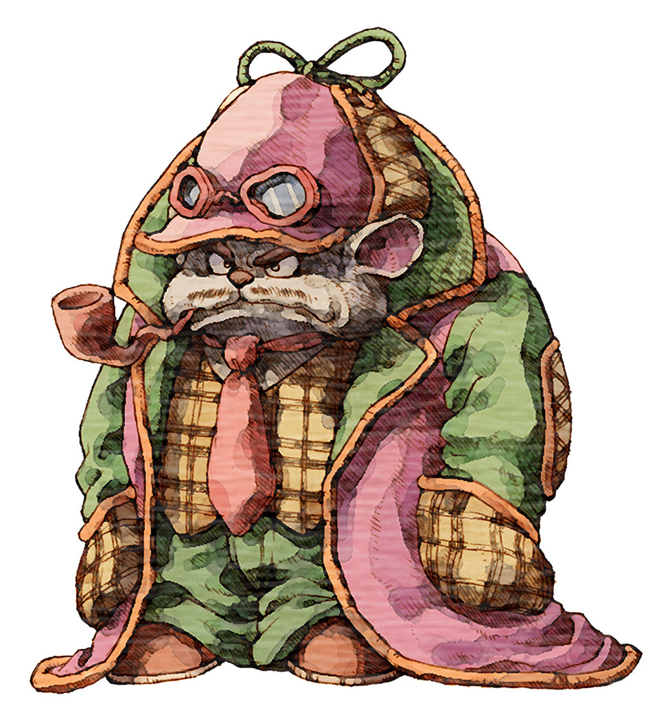 Inspector Boyd Art from Legend of Mana