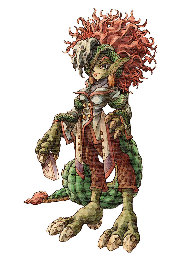 Kathinja Art from Legend of Mana