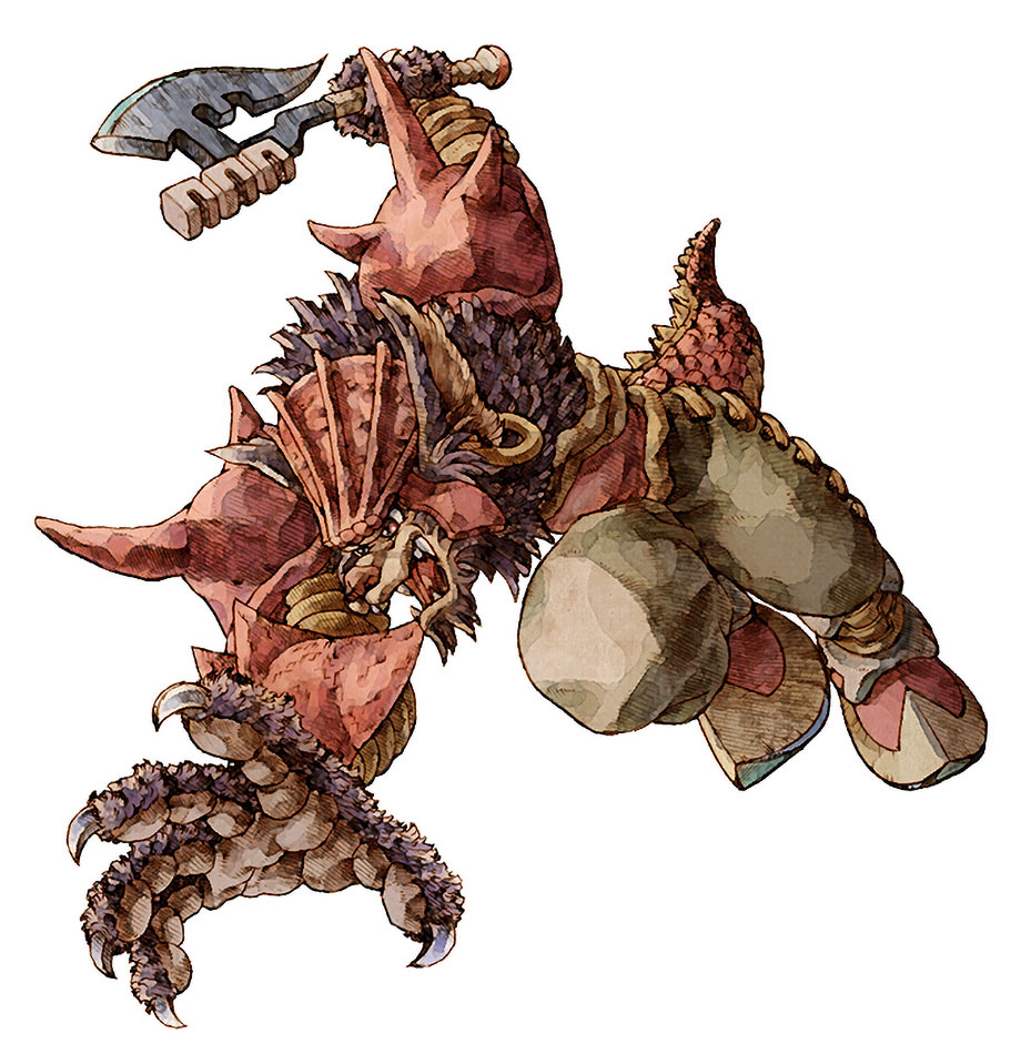 Larc Art from Legend of Mana