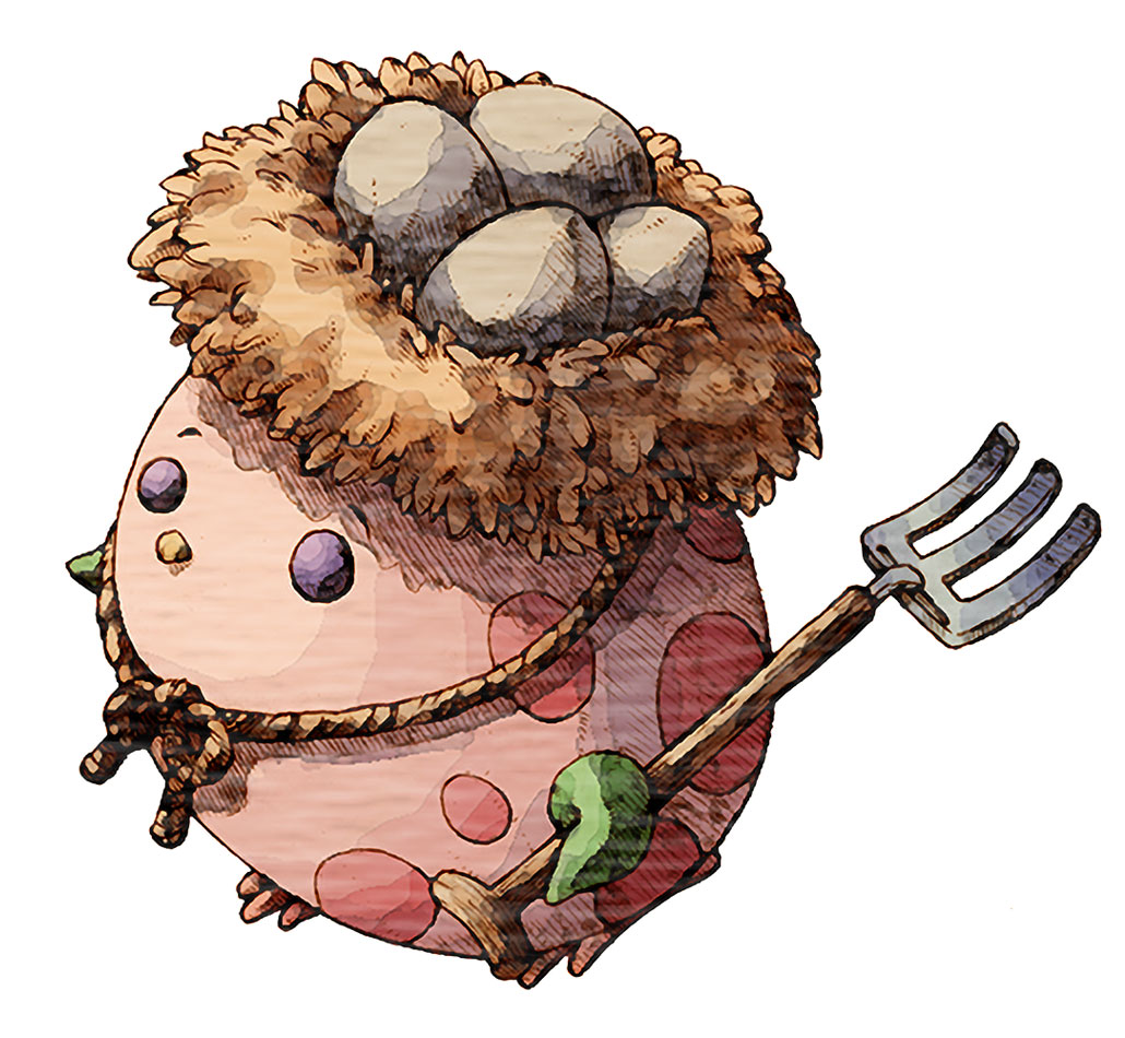 Lilipeas Art from Legend of Mana