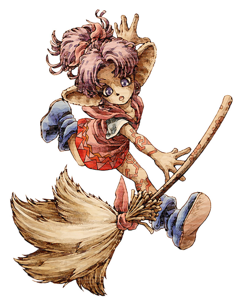 Lisa Art from Legend of Mana