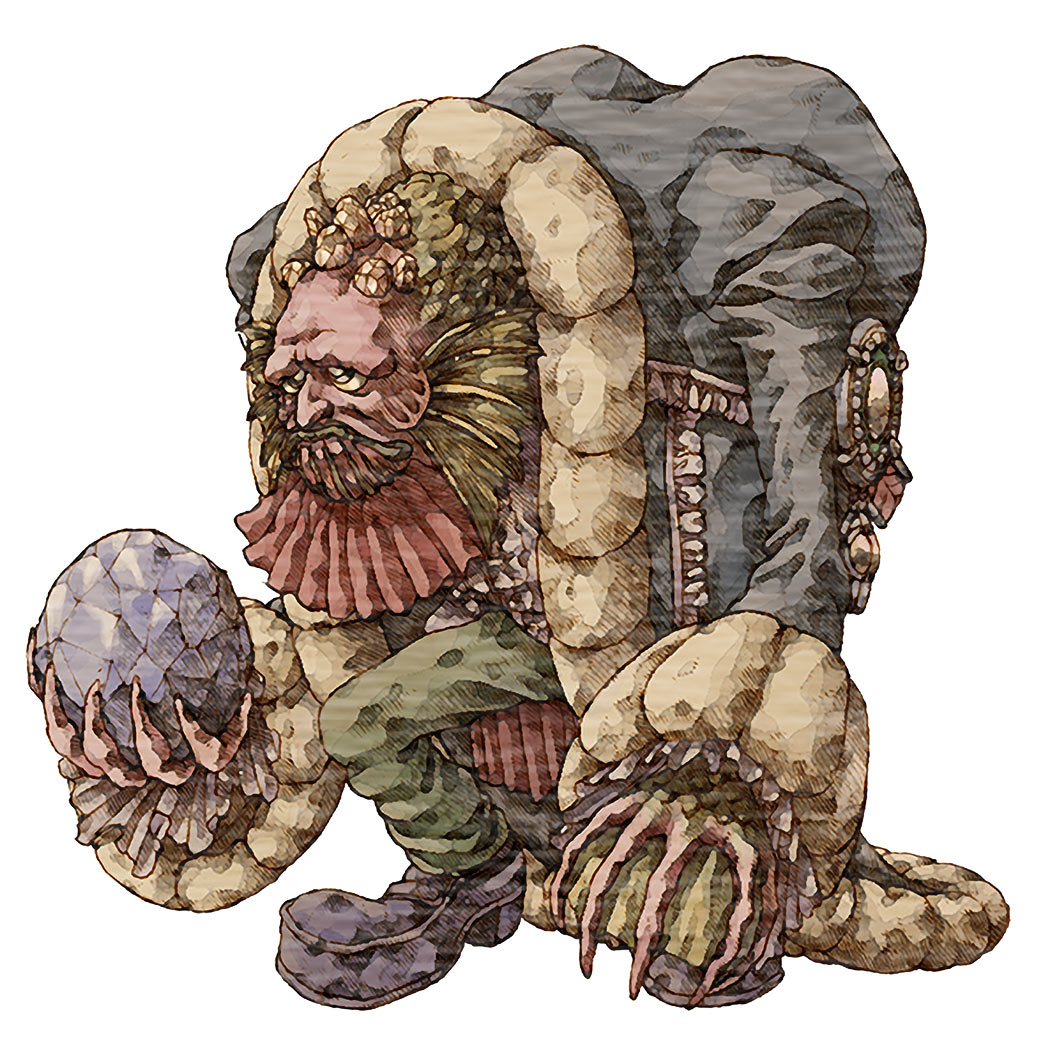 Lord of Jewels Art from Legend of Mana