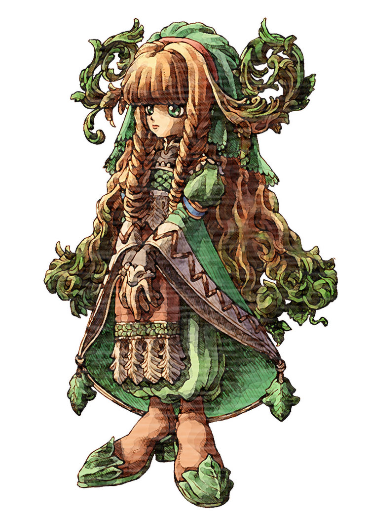 Matilda Art from Legend of Mana