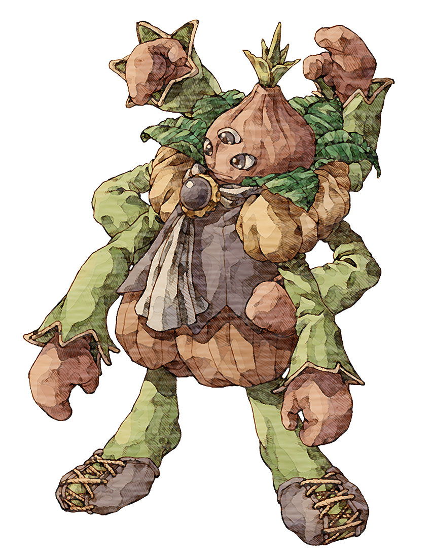 Olbohn Art from Legend of Mana