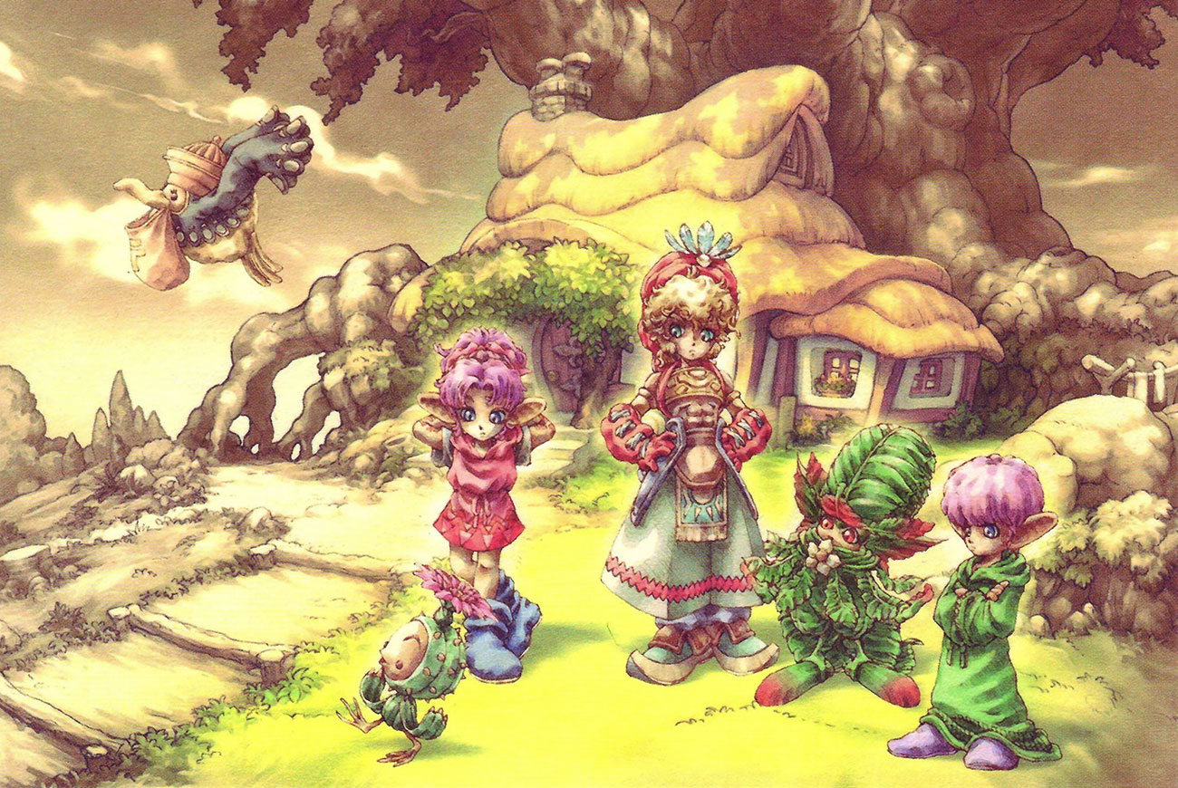 Promo Illustration from Legend of Mana