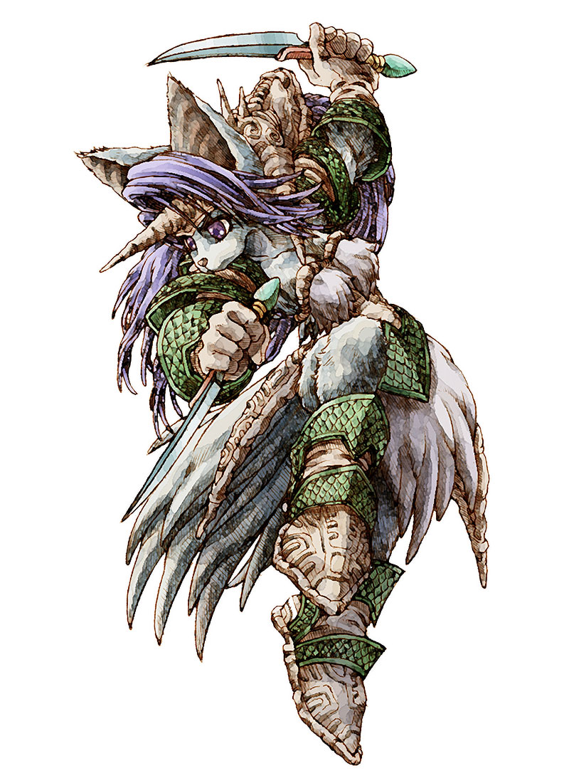 Sierra Art from Legend of Mana